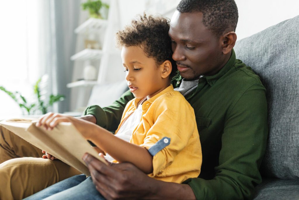 parent and child reading